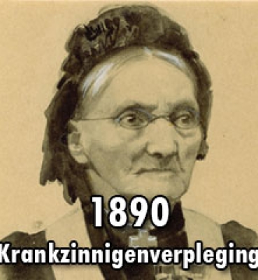 1890 – Krankzinnigenverpleging