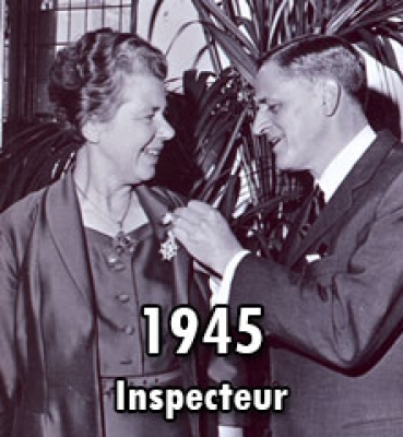 1945 – Eerste verpleegkundig inspecteur Fie Hooykaas