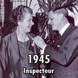 1945 – Eerste verpleegkundig inspecteur Fie Hooykaas